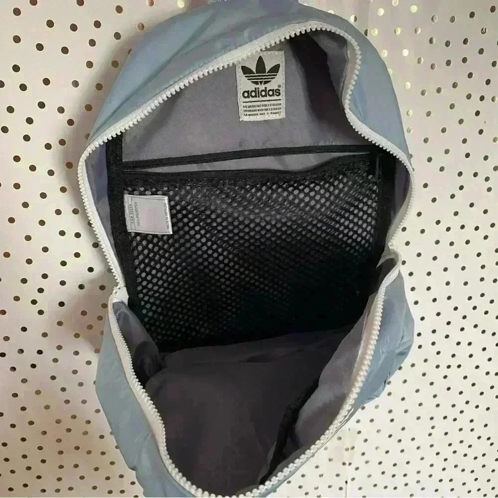Adidas National Mini Backpack Halo Blue White - Picture 4 of 9